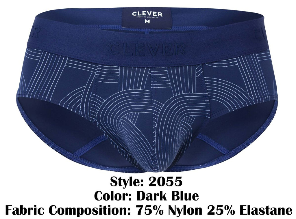 Clever Moda Navy Briefs - Dark Blue