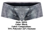 Clever Moda Sparkles Trunks - Black