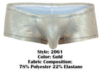 Clever Moda Diamond Trunks - Gold