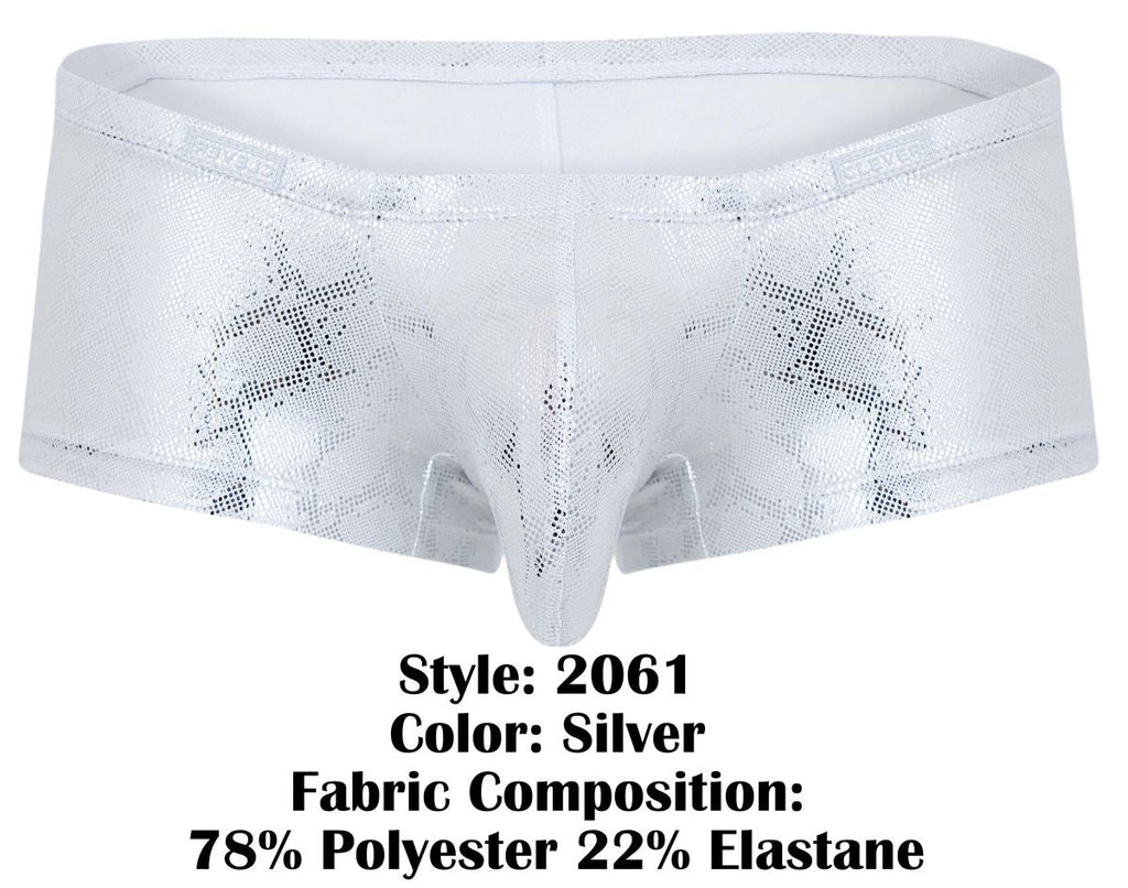 Clever Moda Diamond Trunks - Silver