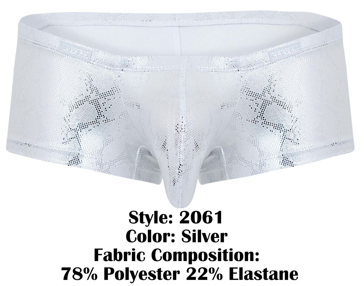 Clever Moda Diamond Trunks - Silver