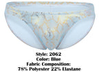 Clever Moda Diamond Briefs - Blue
