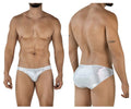 Clever Moda Diamond Briefs - Silver
