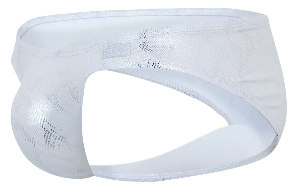 Clever Moda Diamond Briefs - Silver