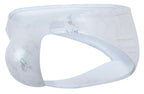 Clever Moda Diamond Briefs - Silver