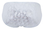 Clever Moda Diamond Briefs - Silver