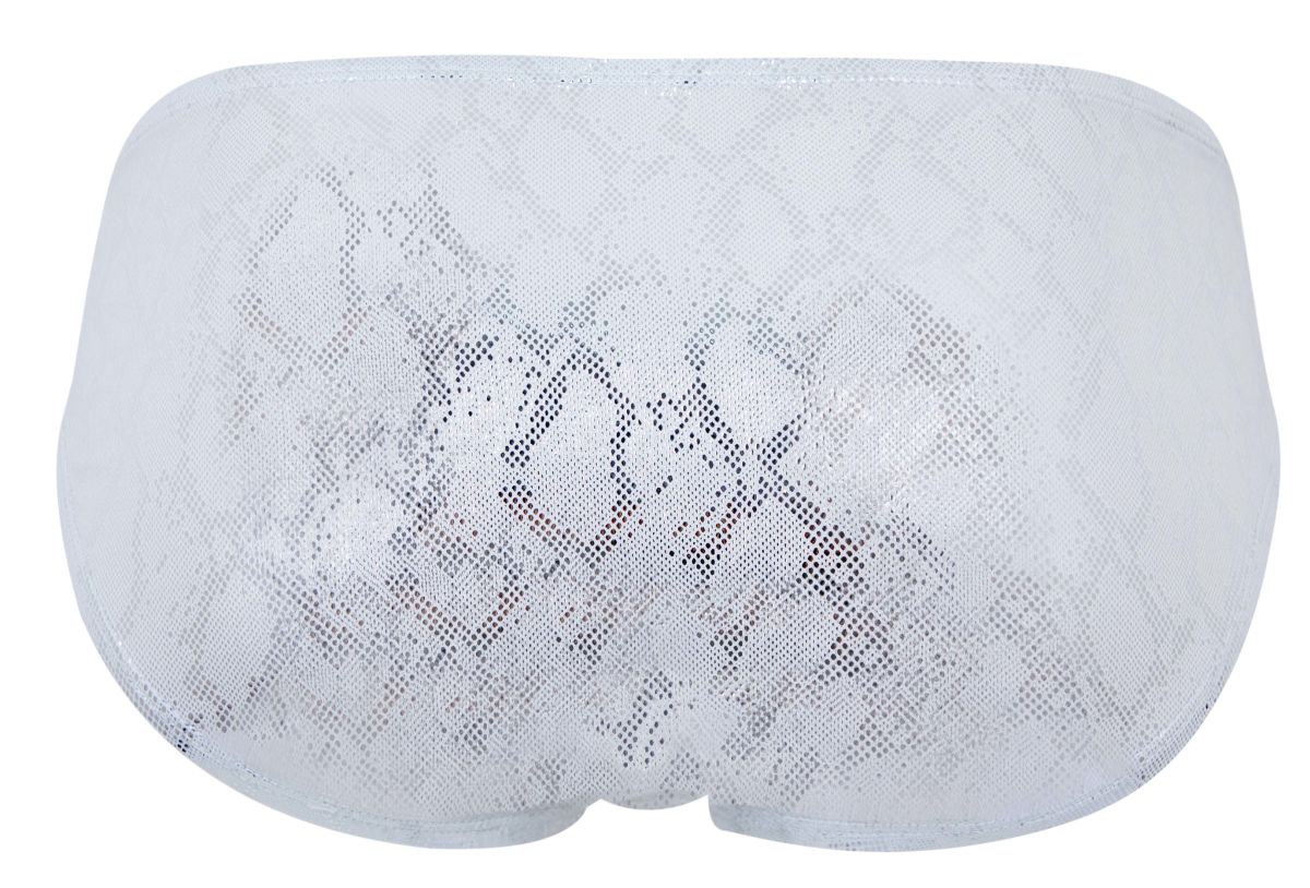Clever Moda Diamond Briefs - Silver