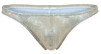 Clever Moda Diamond Thongs - Gold