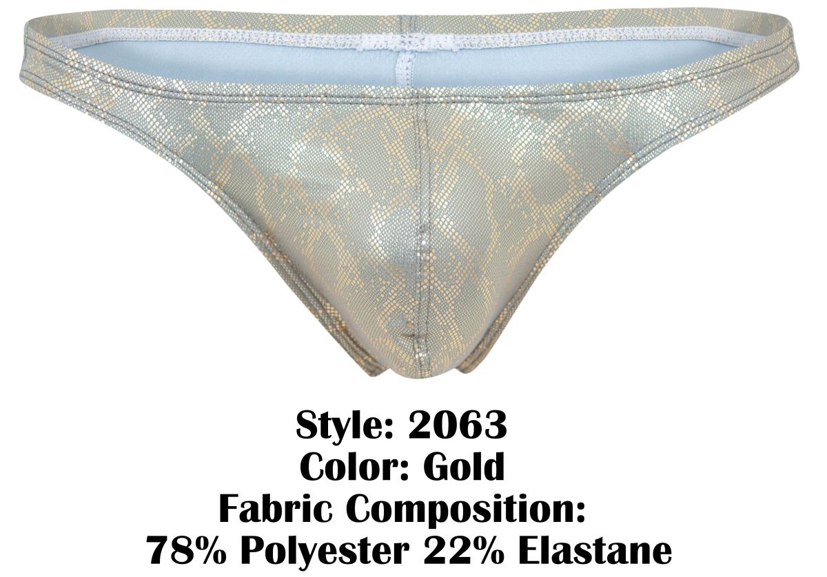 Clever Moda Diamond Thongs - Gold