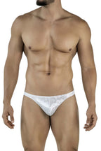 Clever Moda Diamond Thongs - Silver