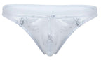 Clever Moda Diamond Thongs - Silver