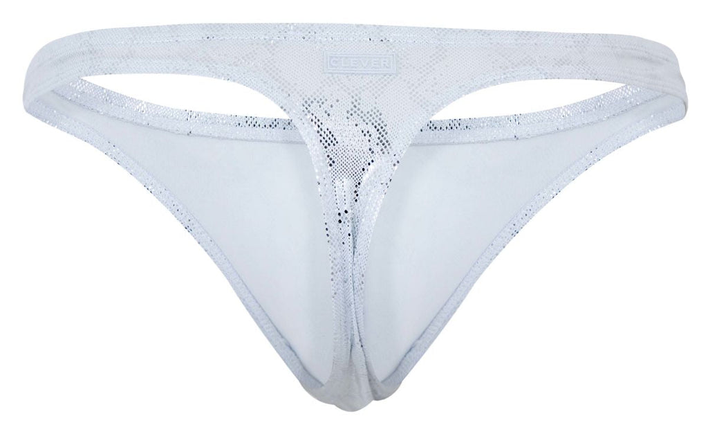 Clever Moda Diamond Thongs - Silver