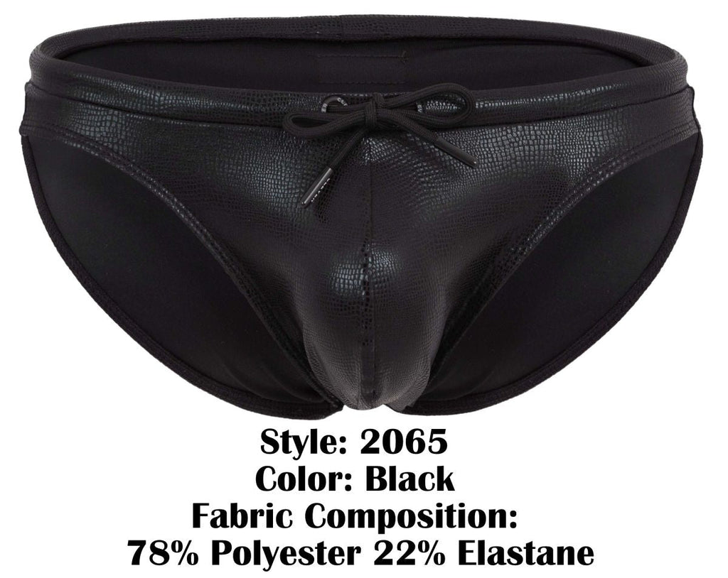Clever Moda Gorgona Swim Briefs - Black