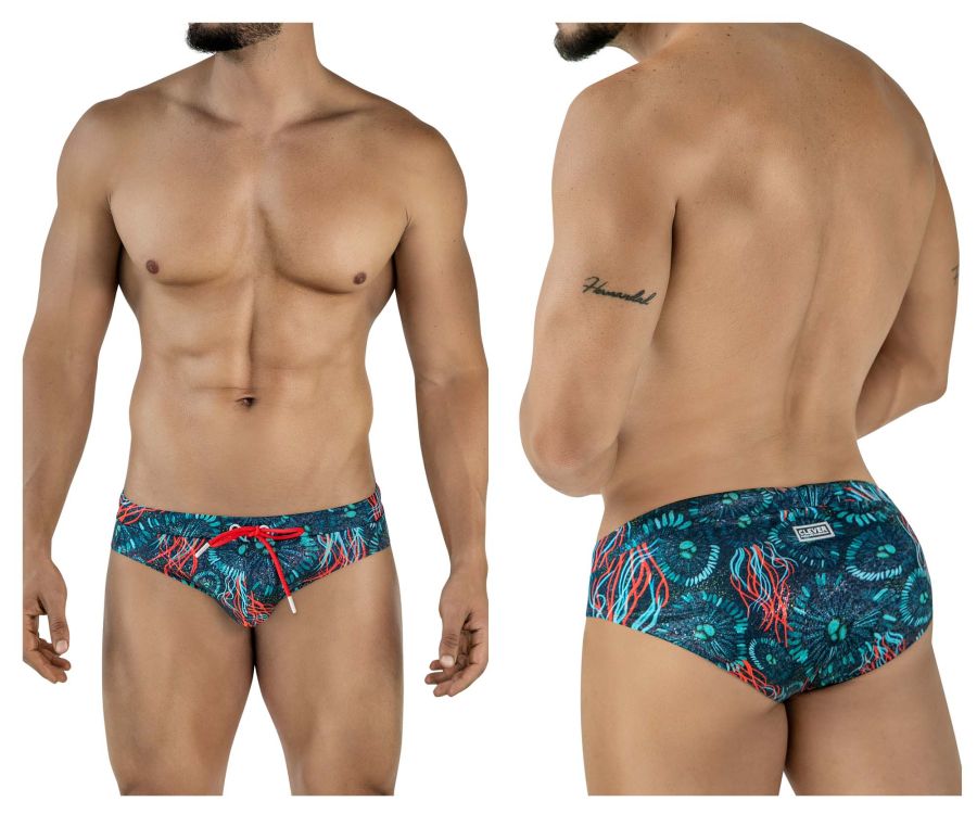 Clever Moda Malpelo Swim Briefs - Dark Blue