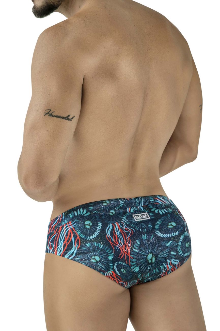 Clever Moda Malpelo Swim Briefs - Dark Blue
