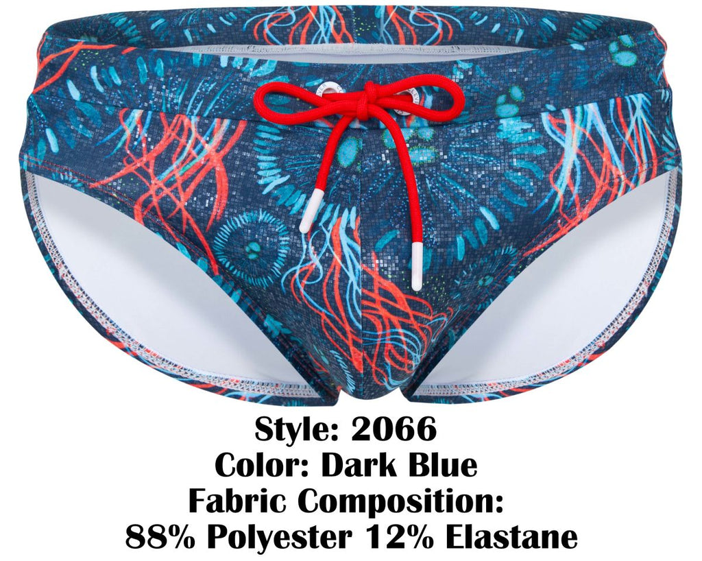 Clever Moda Malpelo Swim Briefs - Dark Blue