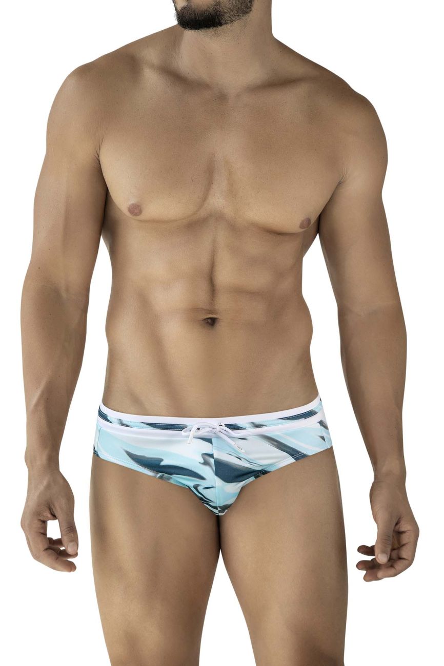Clever Moda Baru Swim Briefs - Blue