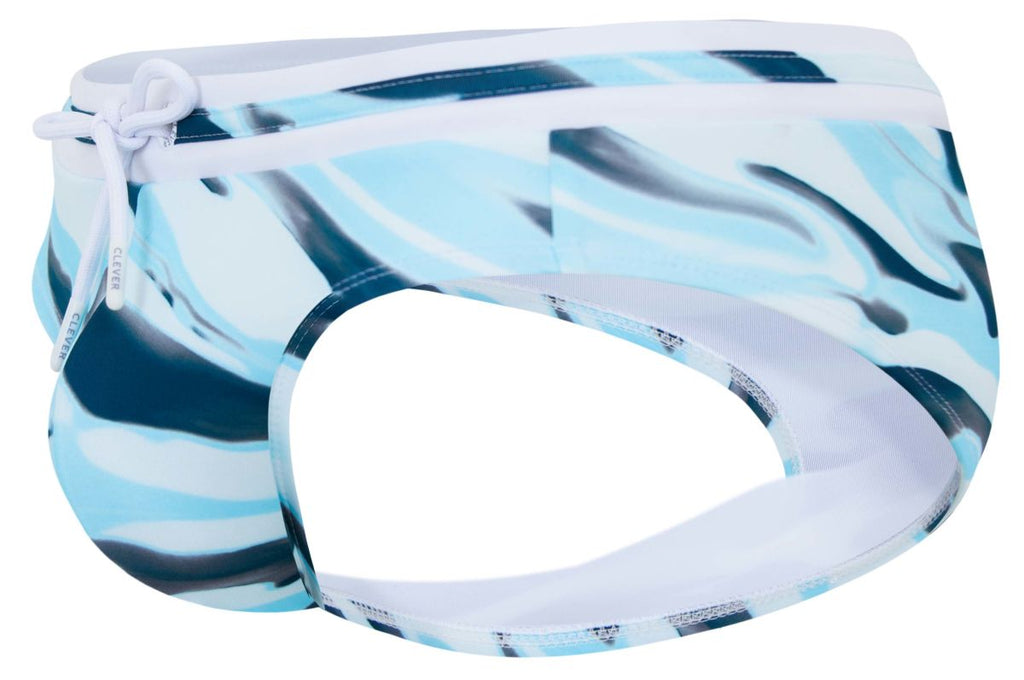 Clever Moda Baru Swim Briefs - Blue