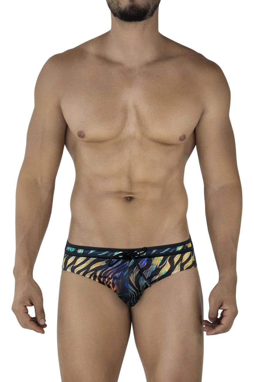 Clever Moda Tumaco Swim Briefs - Black