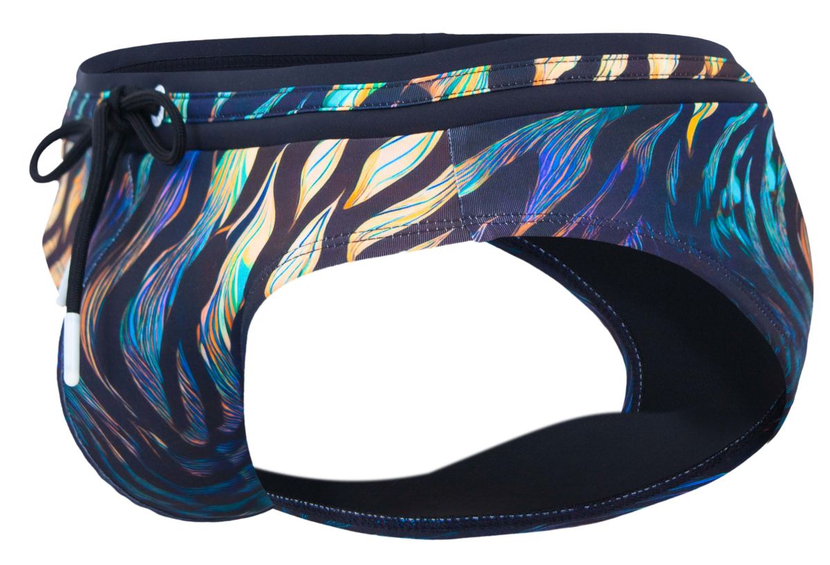 Clever Moda Tumaco Swim Briefs - Black