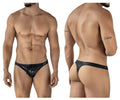 Clever Moda Gorgona Swim Thongs - Black