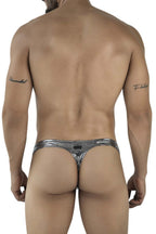 Clever Moda Sparkles Thongs - Black