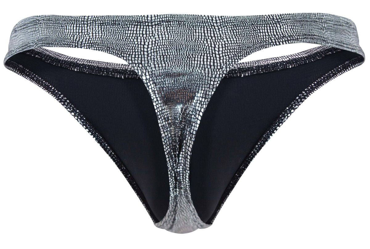 Clever Moda Sparkles Thongs - Black