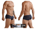 Clever Moda Australian Trunks - Black-White