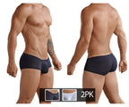 Clever Moda Australian Trunks - Black-White