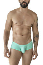 Clever Moda 3-Pack Australian Latin Trunks - Olive-Mint-Purple