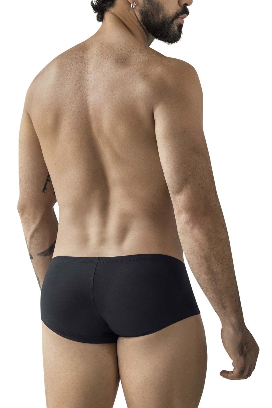 Clever Moda 3-Pack Australian Latin Trunks - Black-Blue-Pink
