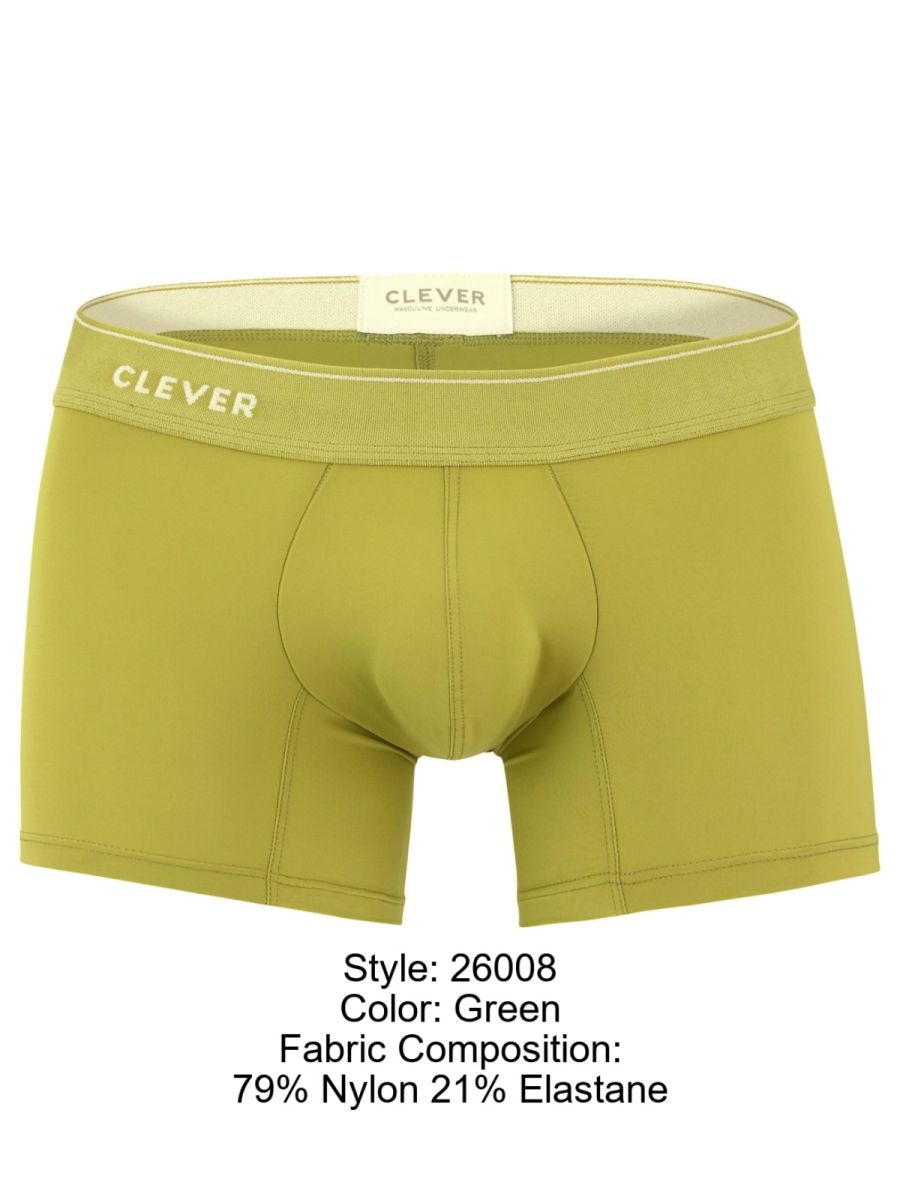 Clever Moda Atenea Boxer Briefs - Green