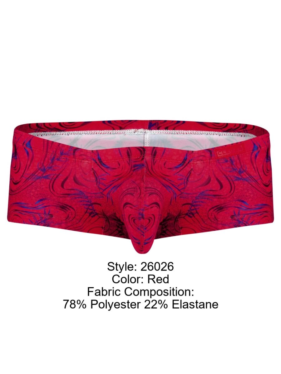 Clever Moda Helion Trunks - Red