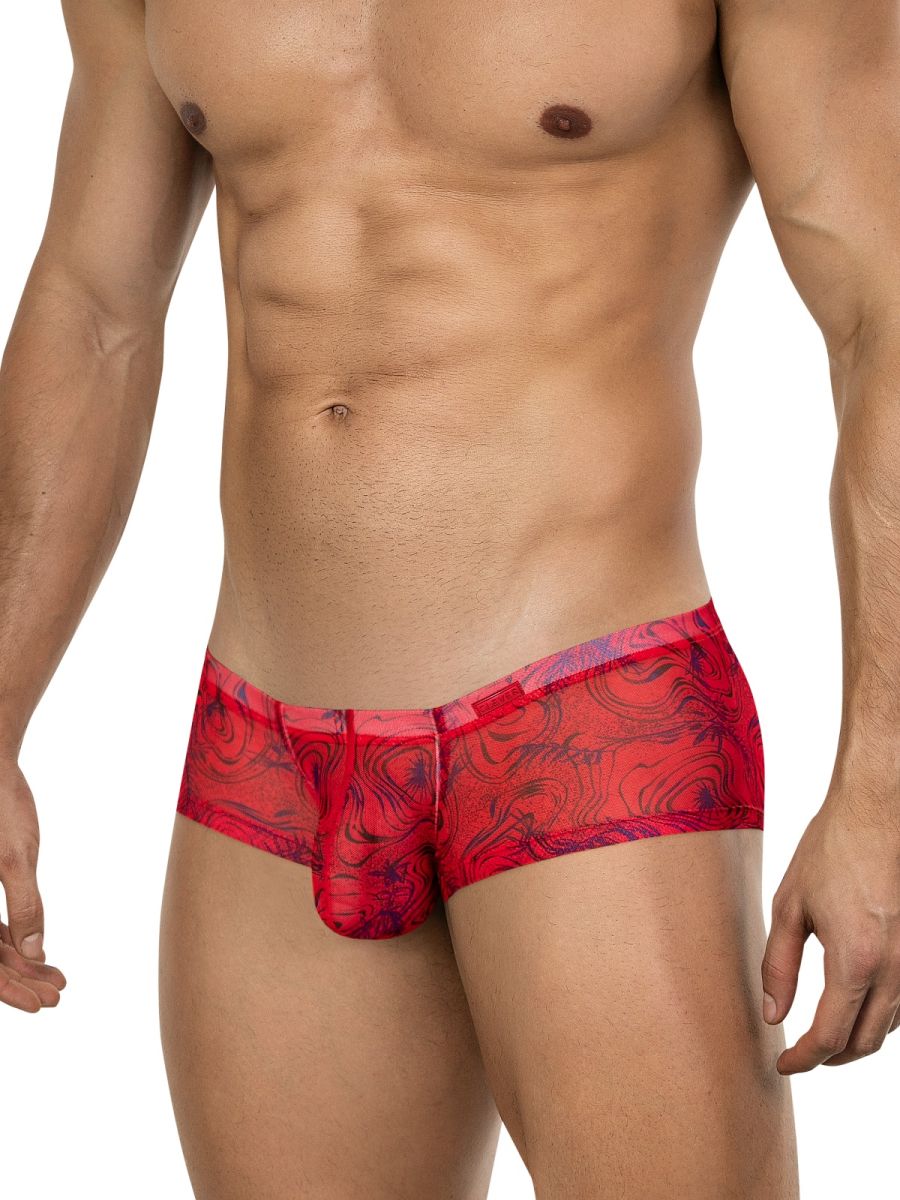 Clever Moda Calipso Trunks - Red