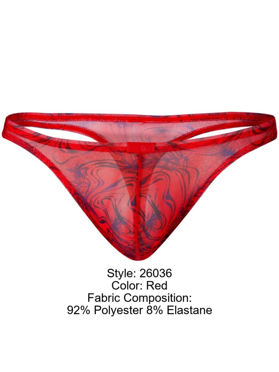 Clever Moda Calipso Thongs - Red