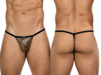 Clever Moda Atlas G-String - Gold