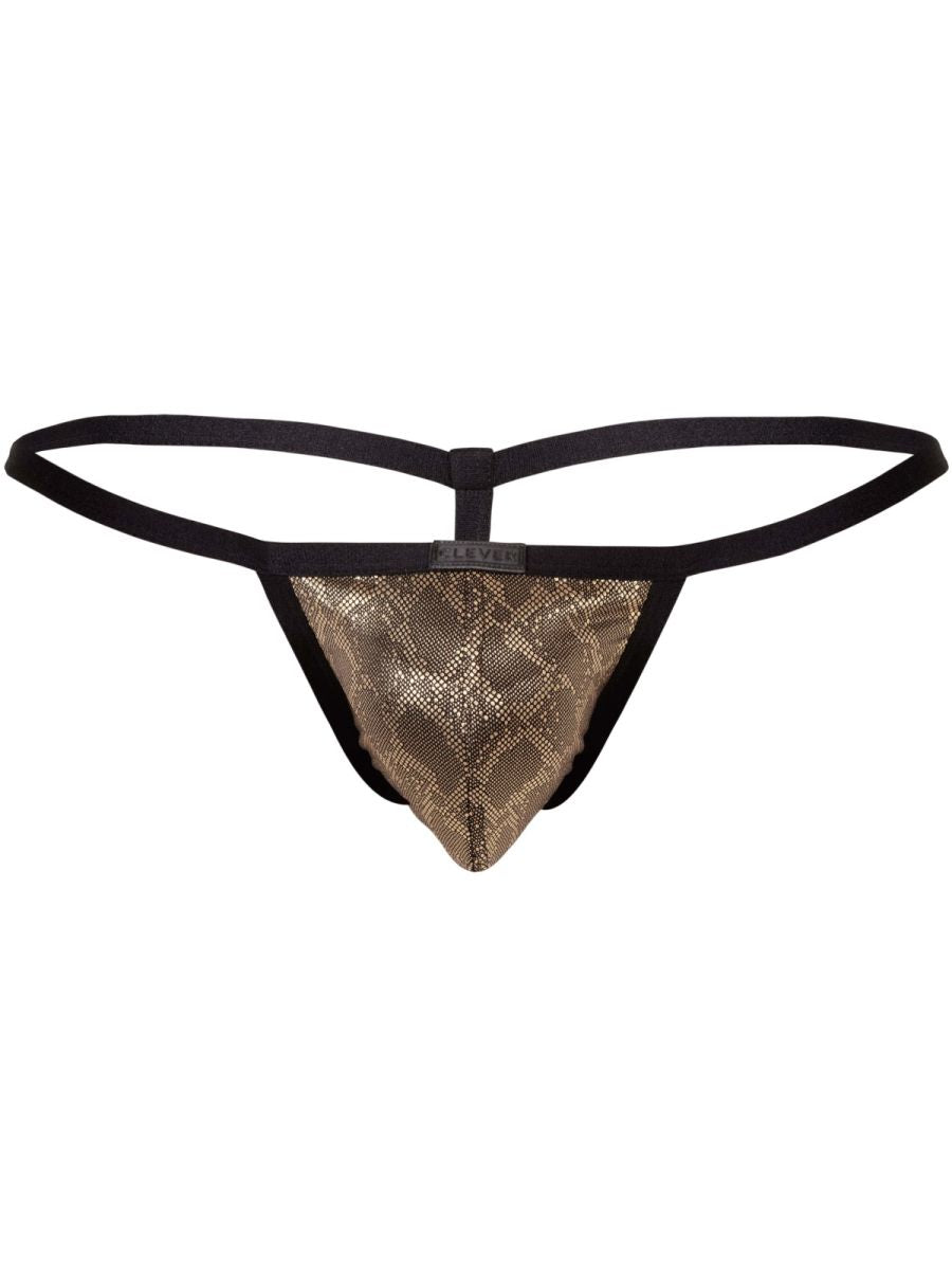 Clever Moda Atlas G-String - Gold