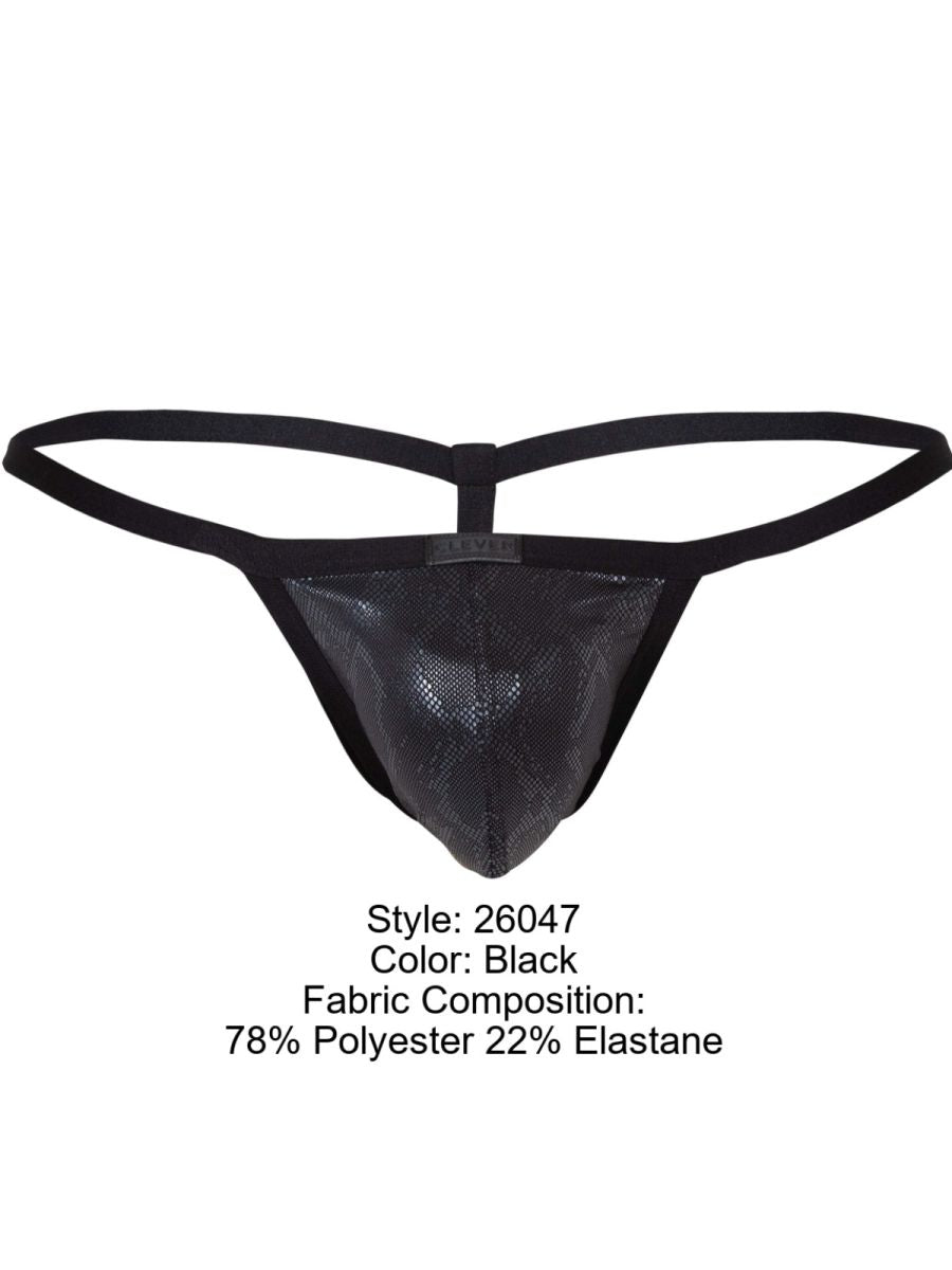 Clever Moda Atlas G-String - Black