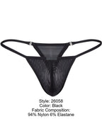 Clever Moda Eos Thongs - Black