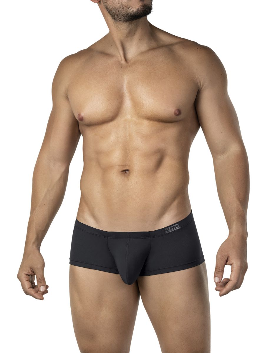 Clever Moda 3-Pack Australian Latin Second-Skin Trunk Boxer Briefs - Multi-colored