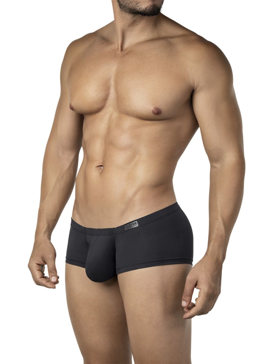 Clever Moda 3-Pack Australian Latin Second-Skin Trunk Boxer Briefs - Multi-colored