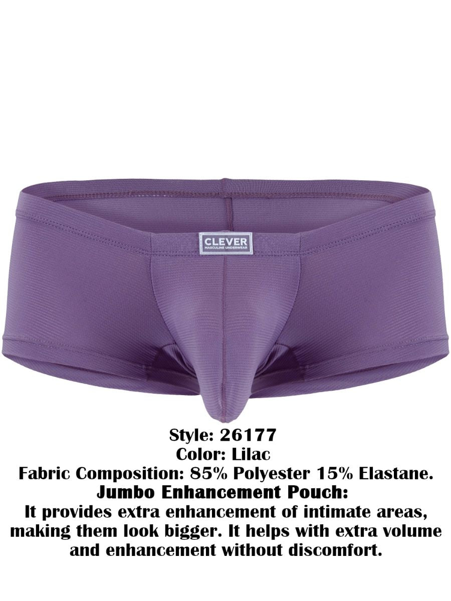Clever Moda Cronos Trunks - Lilac