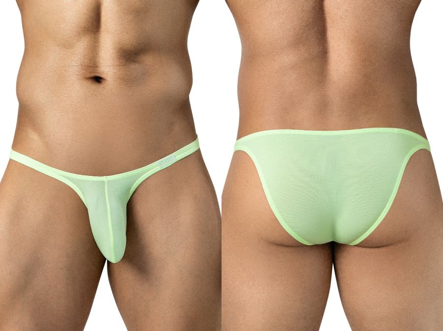 Clever Moda Cronos Briefs - Neon Green
