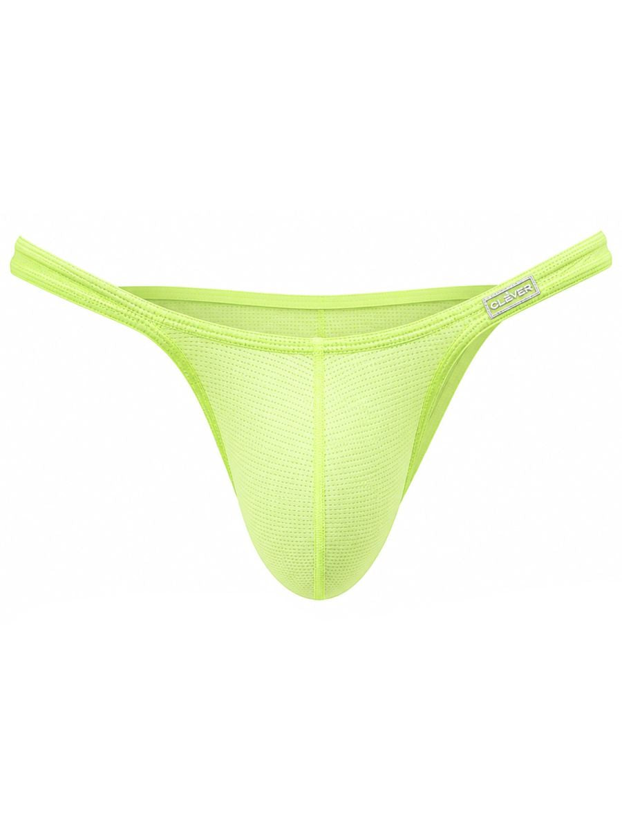 Clever Moda Cronos Briefs - Neon Green