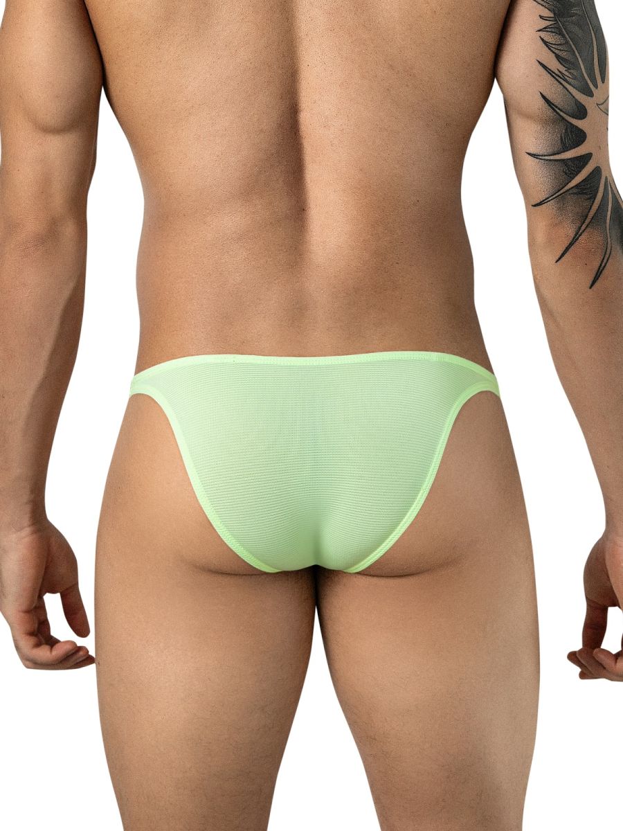 Clever Moda Cronos Briefs - Neon Green