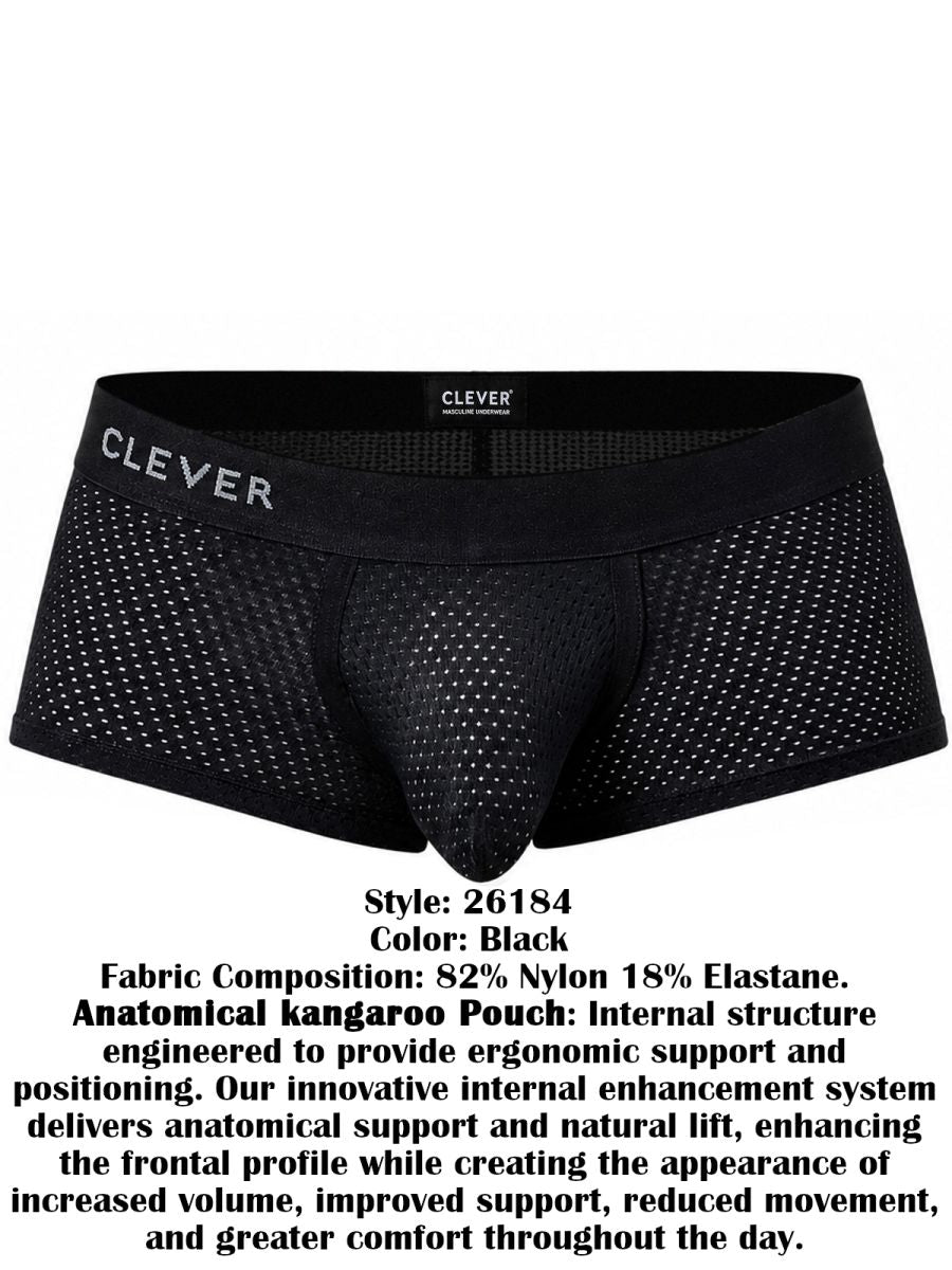 Clever Moda Ulises Trunks - Black