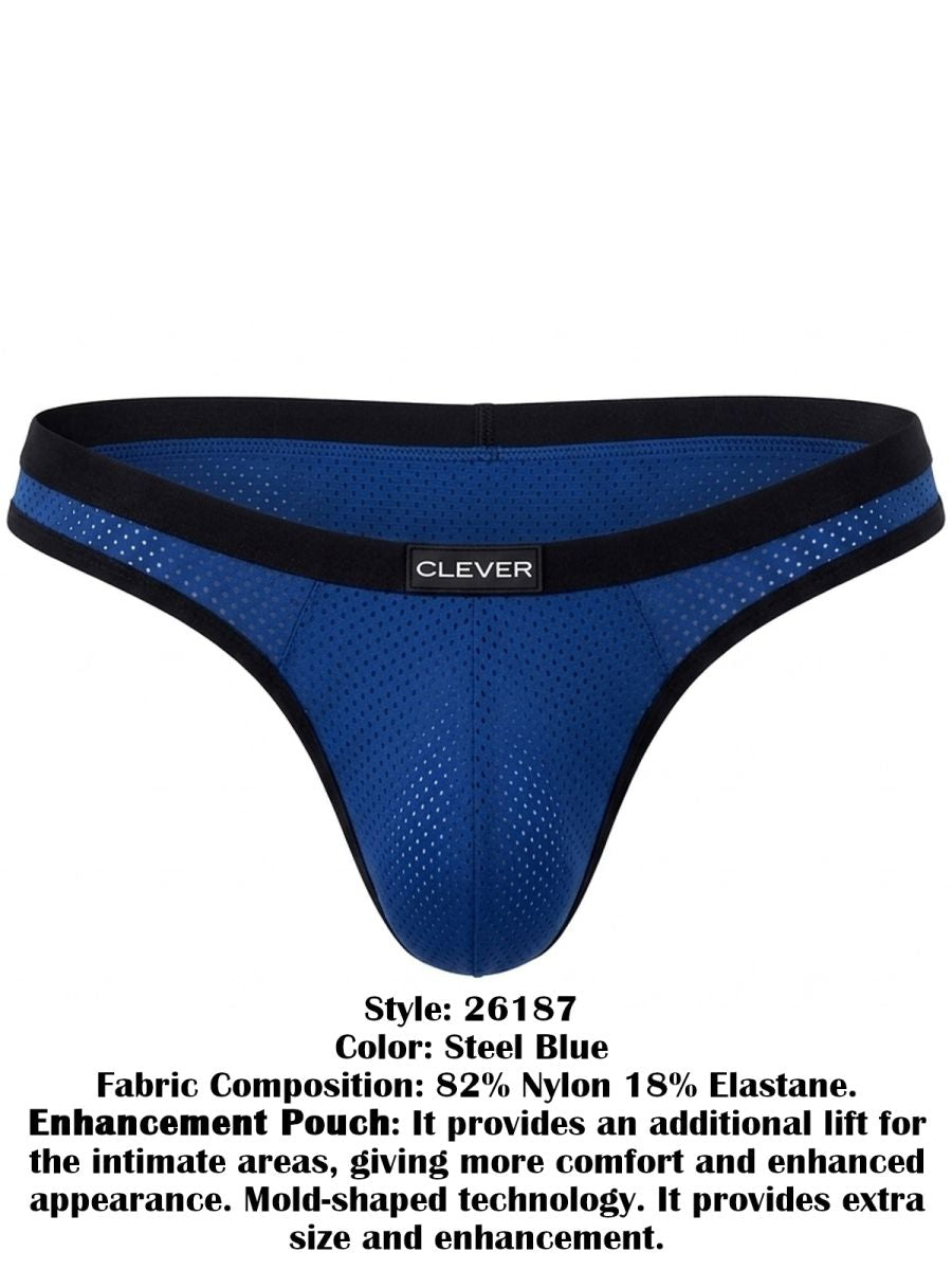 Clever Moda Ulises Briefs - Steel Blue