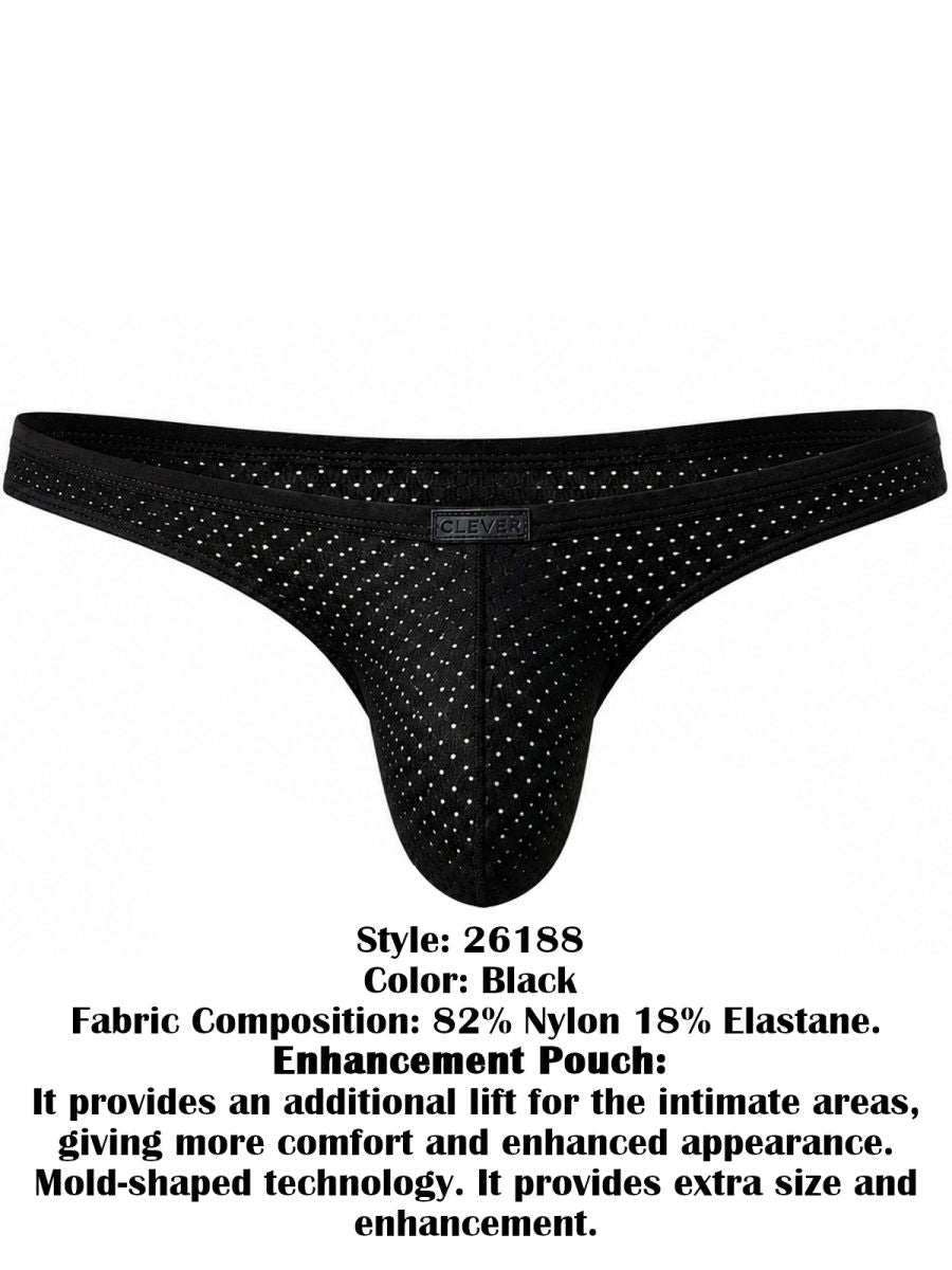Clever Moda Ulises Briefs - Black