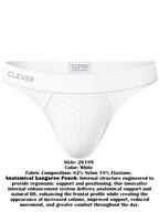 Clever Moda Ulises Thongs - White