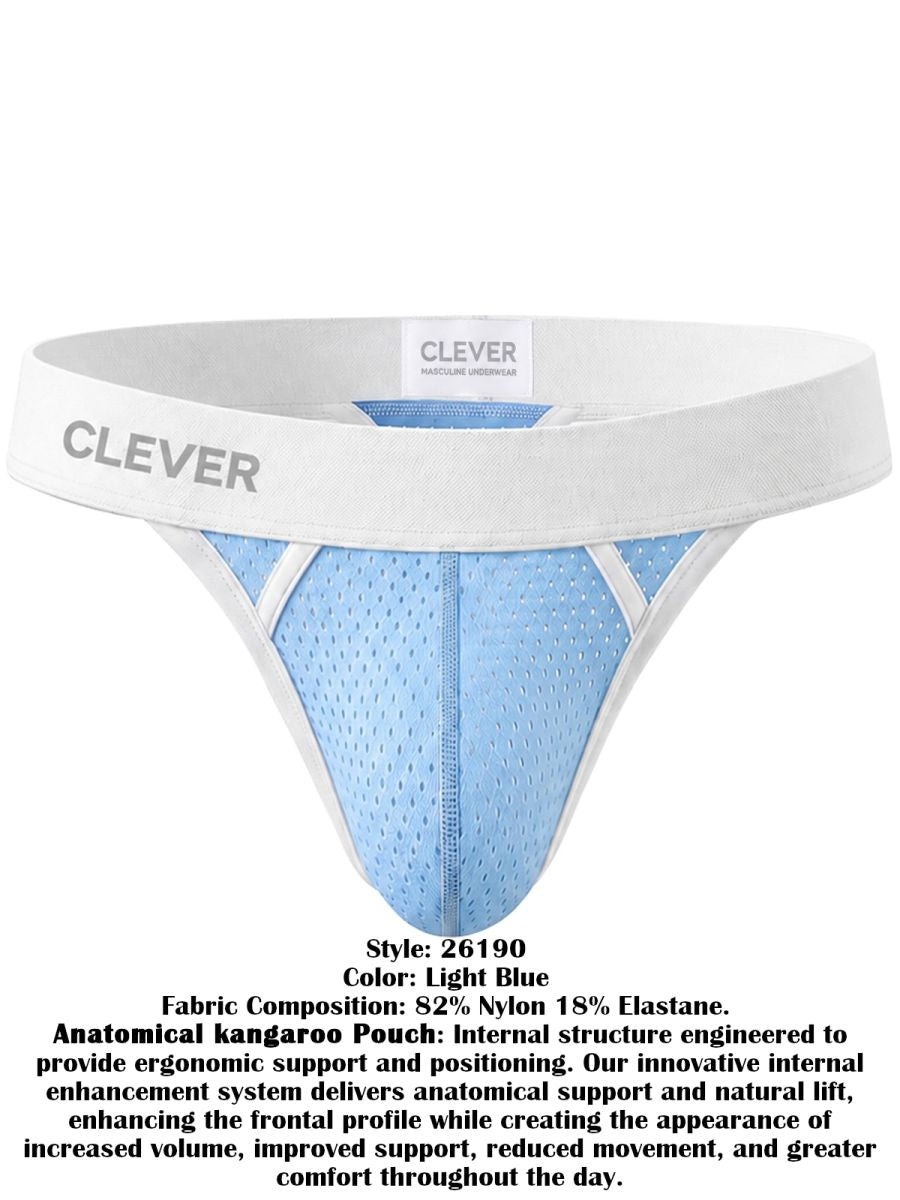 Clever Moda Ulises Thongs - Light Blue